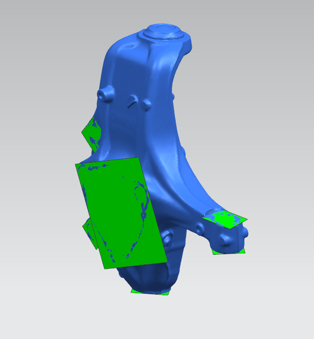 Corvette C7 Front Knuckle — Bremar Automotion 3D Scan Store